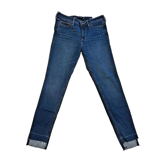 Hollister Denim - Hollister Jean Legging High Rise Women Size 7R W28 L30 Blue Medium Wash Denim
